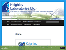 Tablet Screenshot of keighleylabs.co.uk